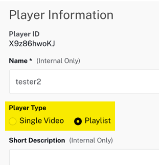 wiedergabelisten-Player erstellen
