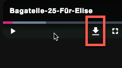 Audio herunterladen
