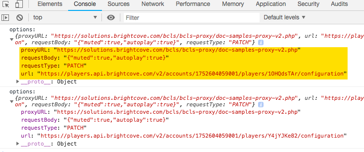 Debugging-Optionen