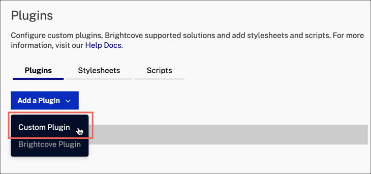 Benutzerdefiniertes Plugin