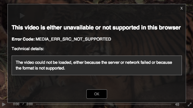 Fehlermeldung Plugin