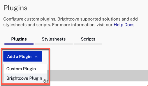 Schaltfläche „Plugin hinzufügen“