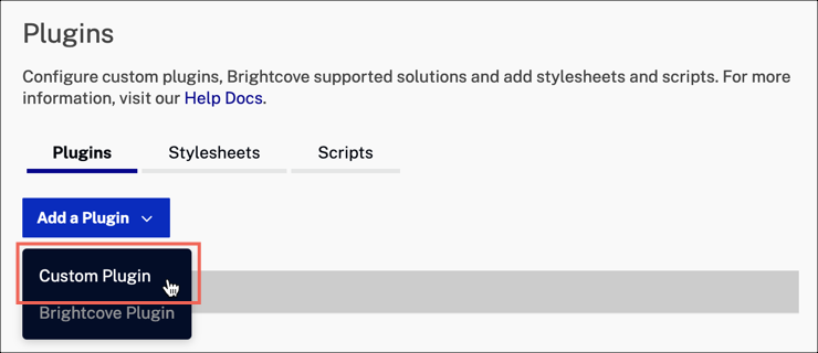 Benutzerdefiniertes Plugin