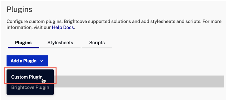 Benutzerdefiniertes Plugin