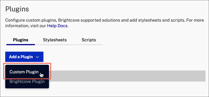 Benutzerdefiniertes Plugin