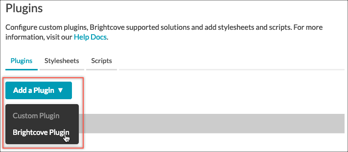 Schaltfläche „Plugin hinzufügen“